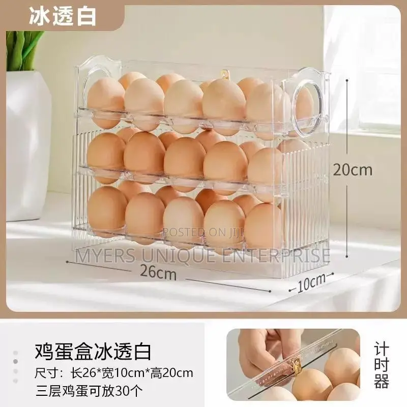 Durable Plastic Storage for Keeping Egg(30-Pc Slots)