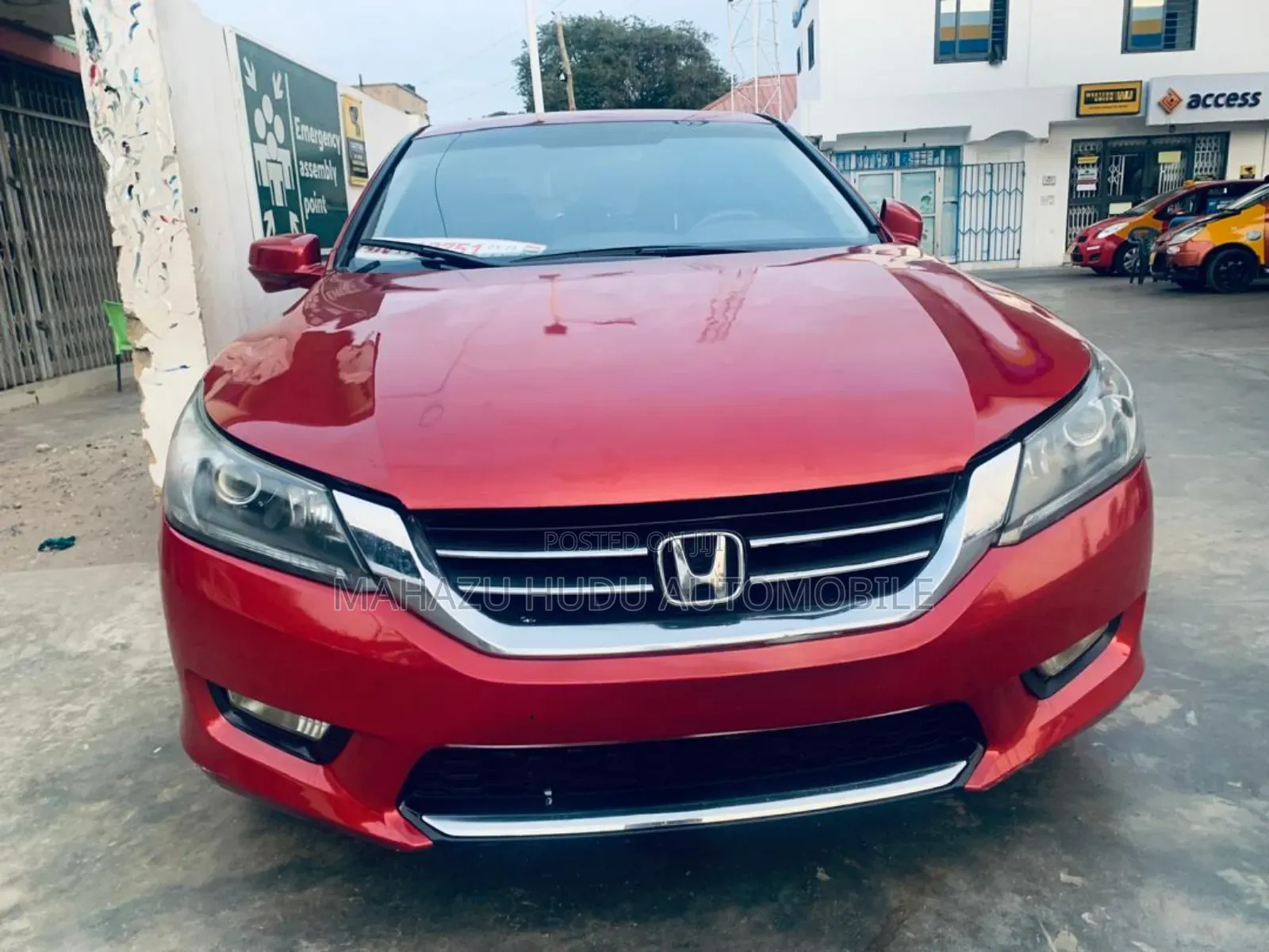Honda Accord Sport 4dr Sedan (2.4L 4cyl 6M) 2015 Red