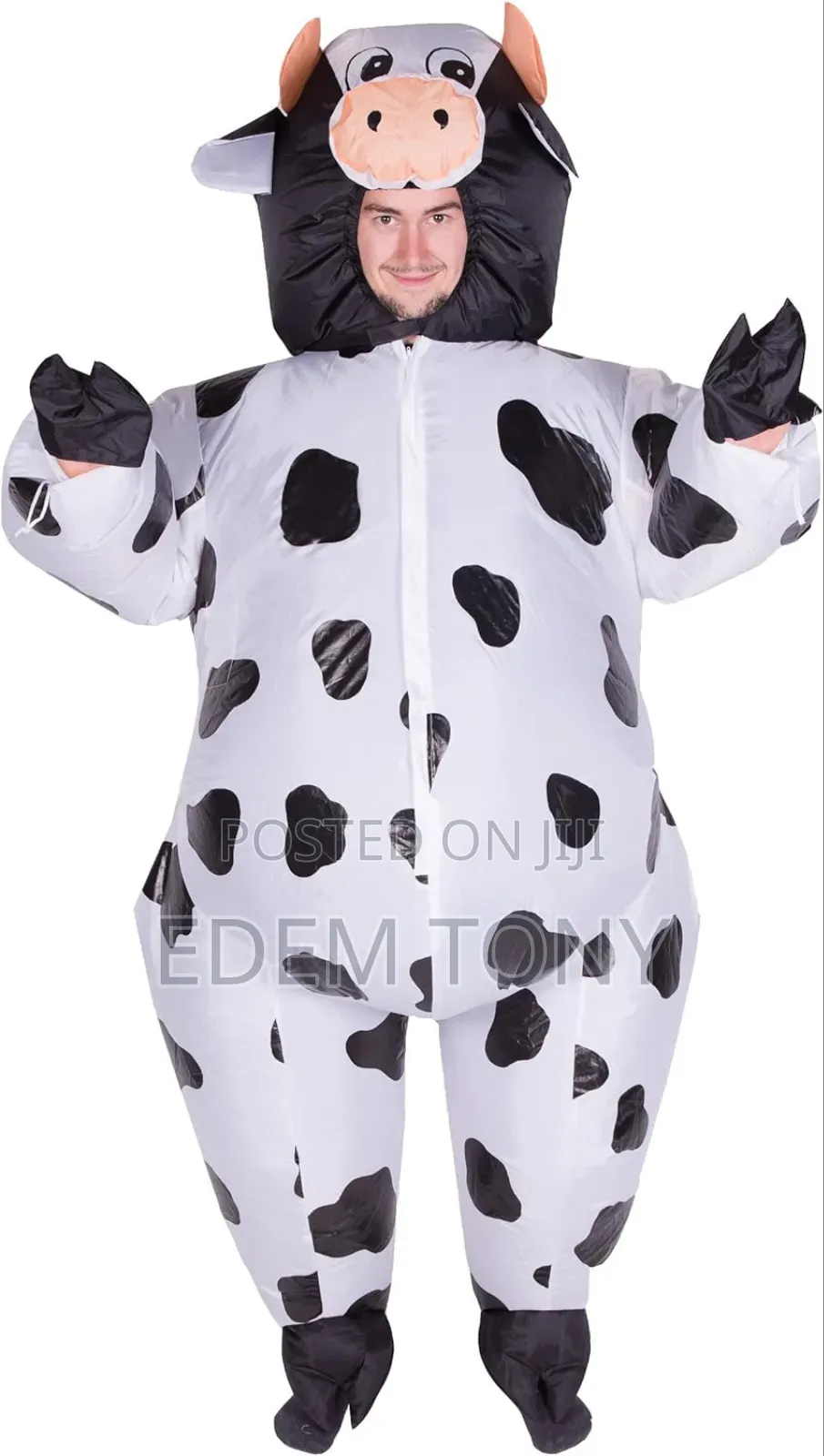 Inflatable Cow Costume for Adult for Parties or Halloween
