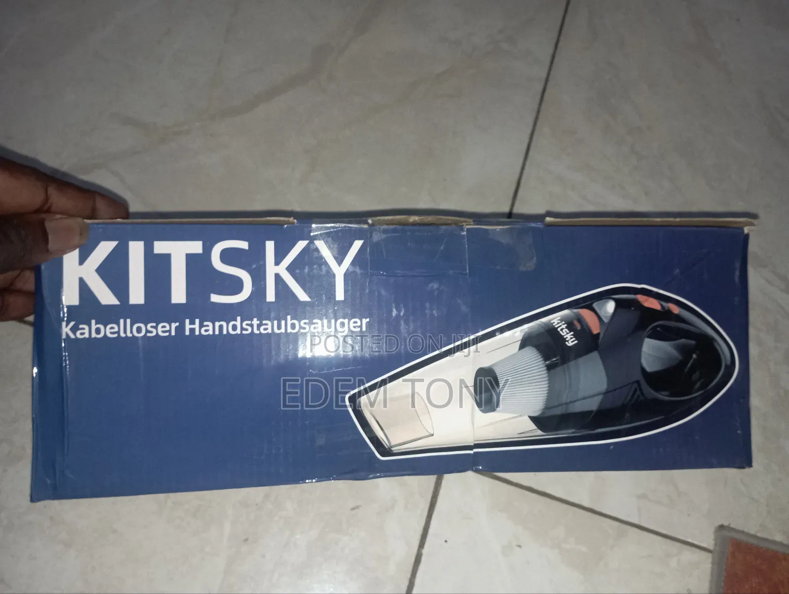Kitsky Handheld Cordless Vacuum Cleaner for Car Home With Led Light