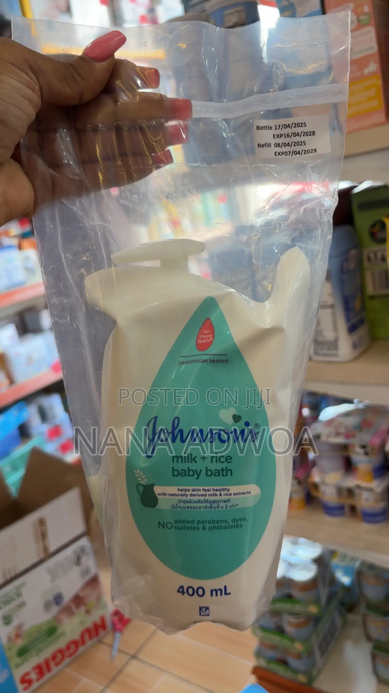 Johnson Rice and Milk Soap