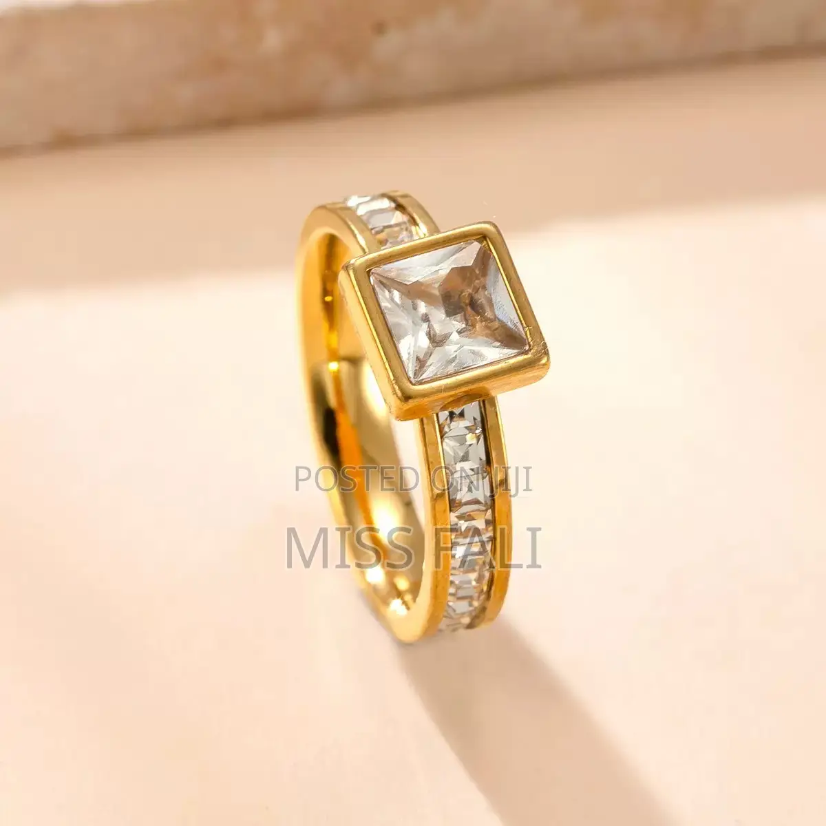 Midnight Prism Promise Ring. Size 6-8