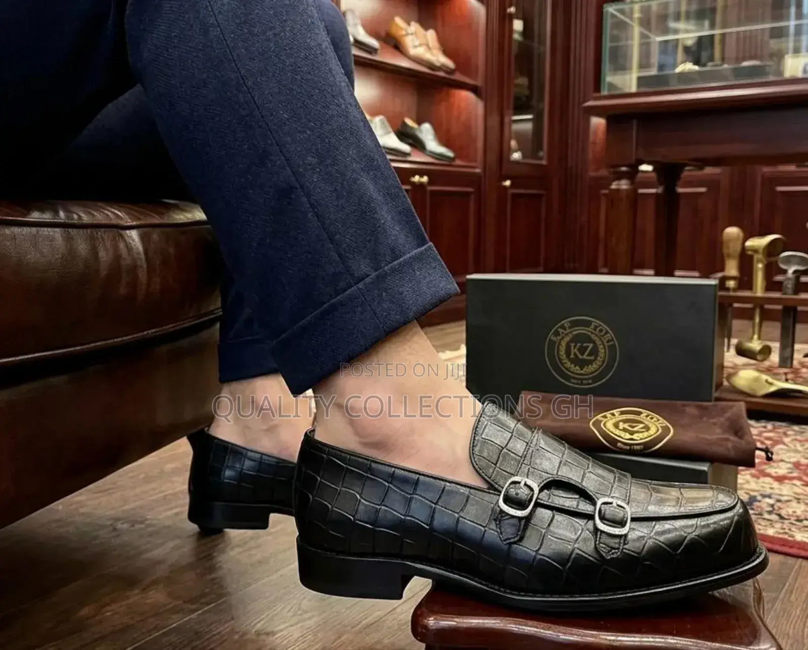 High Quality Men Shoe Black