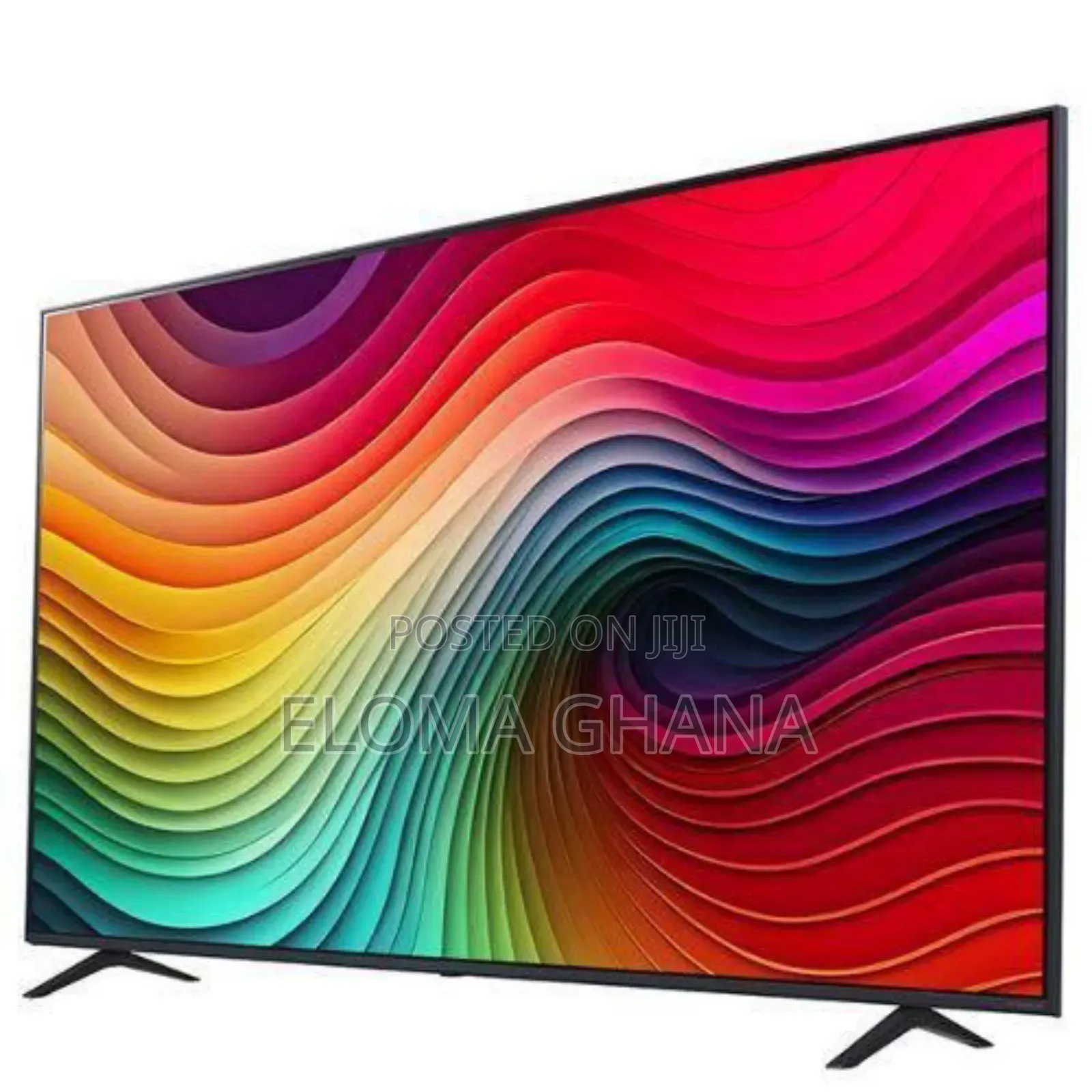 Lg 75-Inch Sleek Vesa 400x 400mm Mounting Interface Smart Tv.