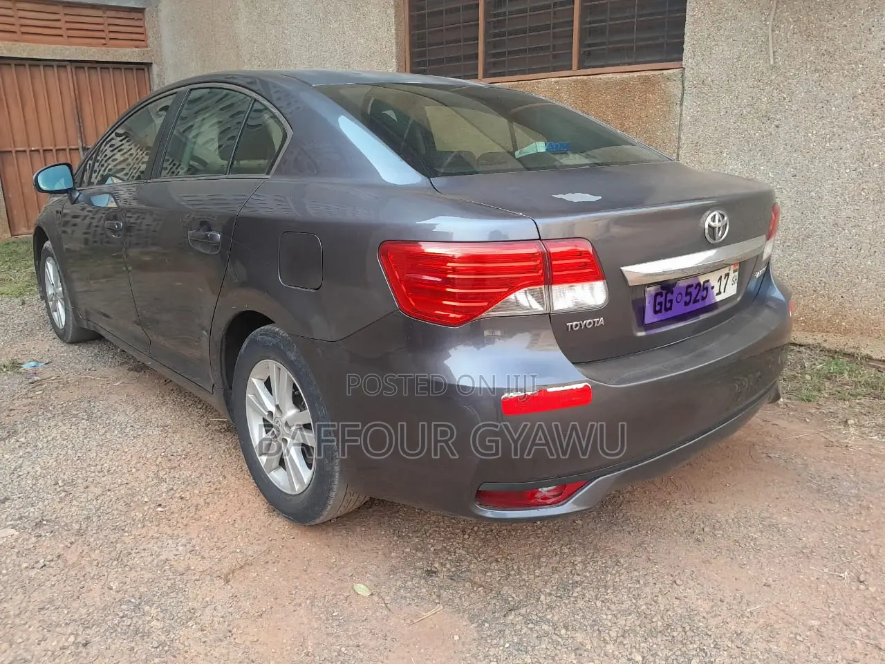 Toyota Avensis 2014 Gray