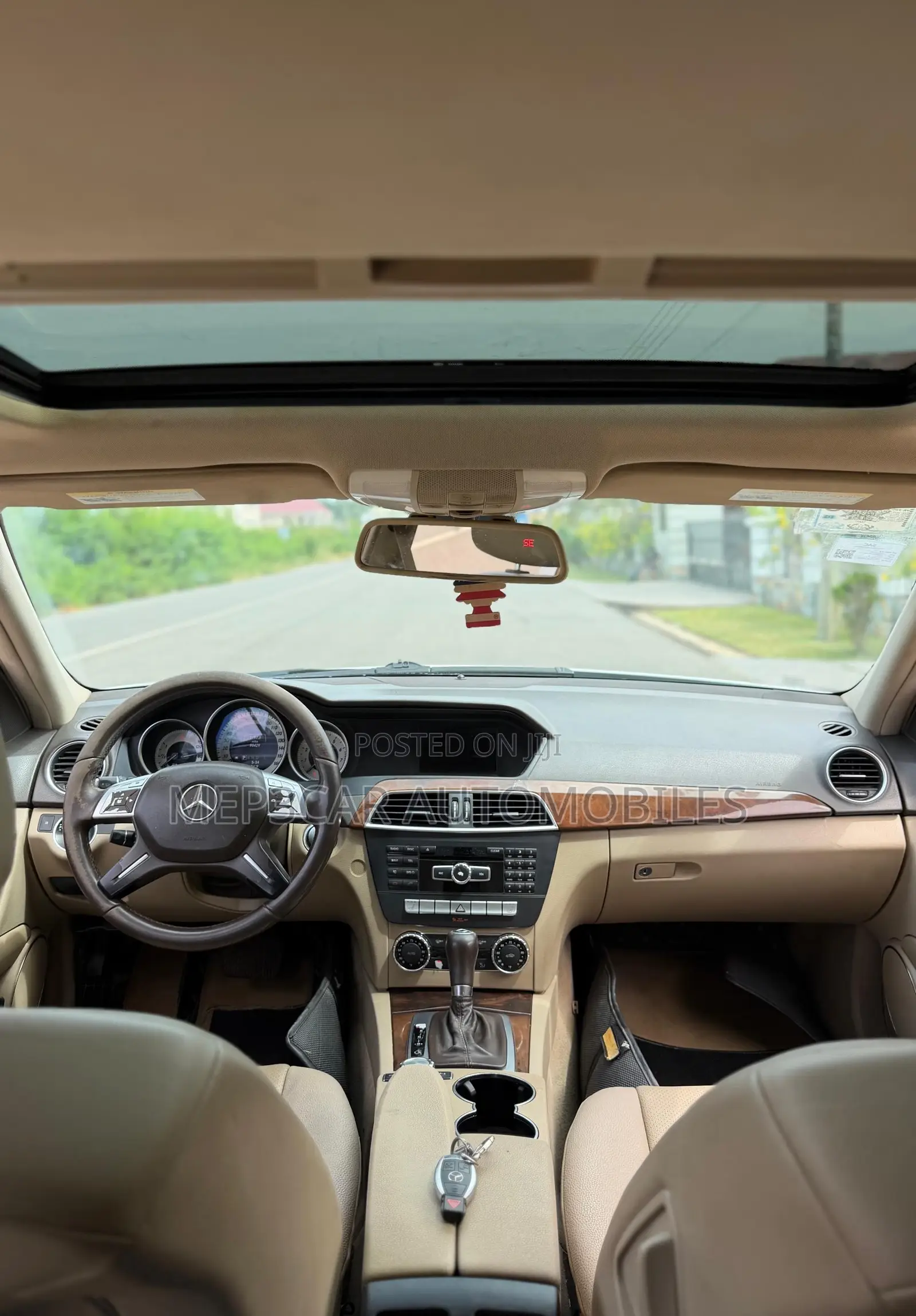 Mercedes-Benz C250 2013 White