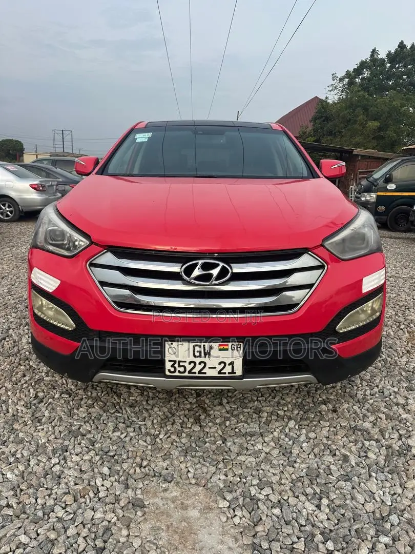 Hyundai Santa Fe Limited AWD 2017 Red