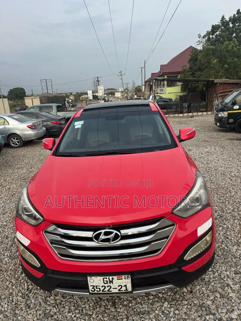 Hyundai Santa Fe Limited AWD 2017 Red