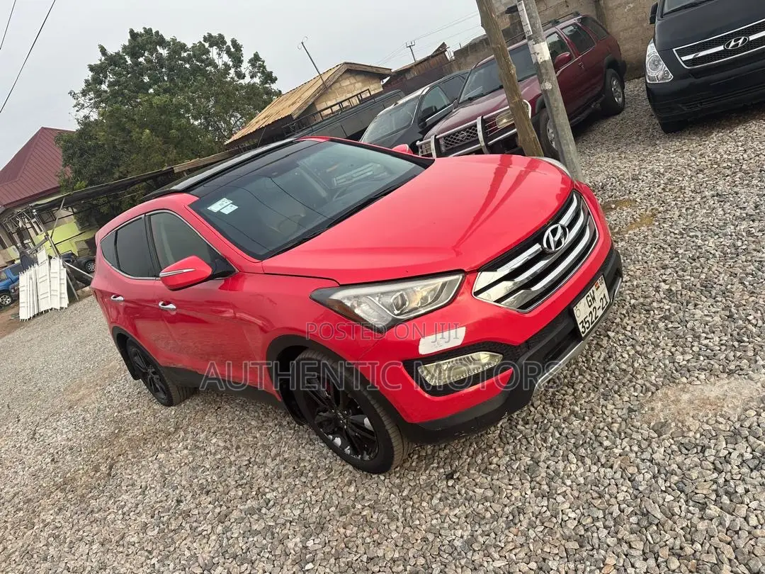 Hyundai Santa Fe Limited AWD 2017 Red