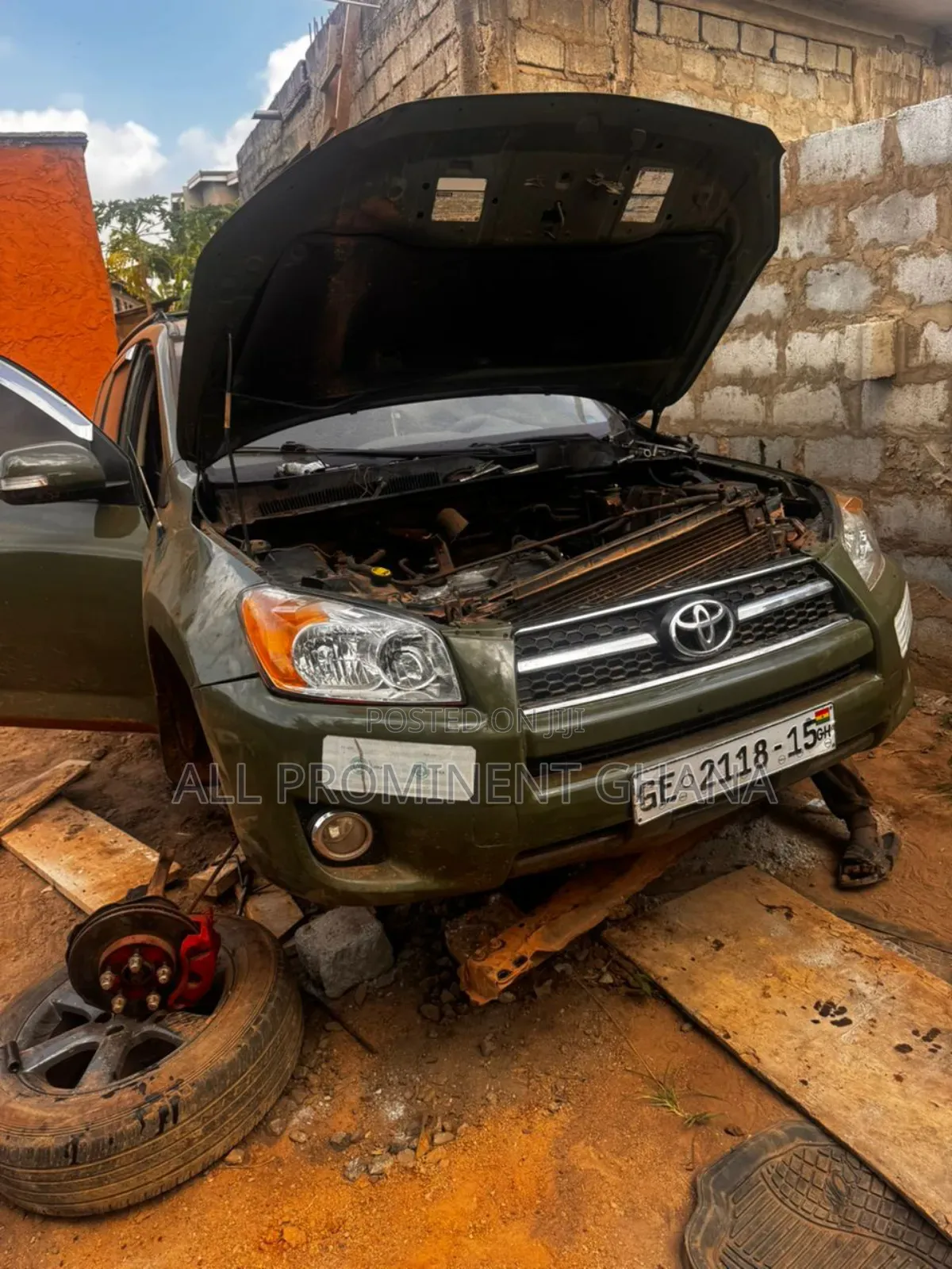 Toyota RAV4 2009 Green