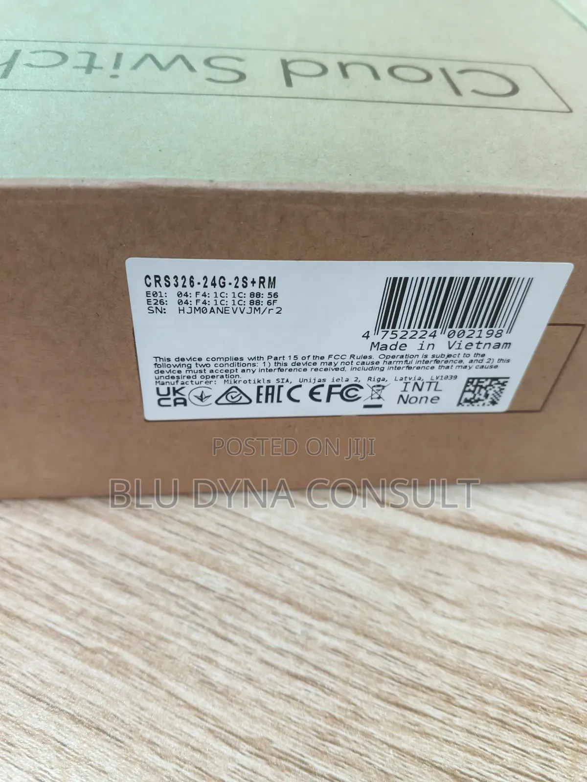 Crs326-24g-2s+Rm