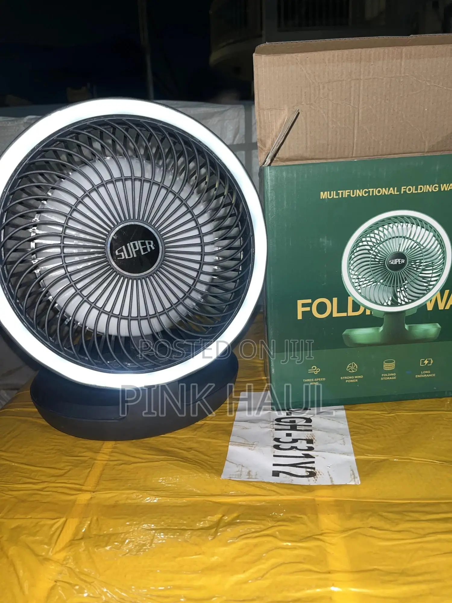 Foldable Rechargeable Table Fans