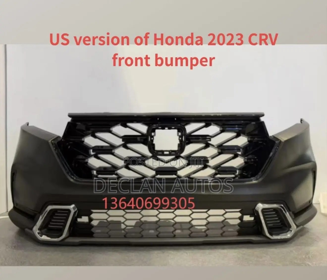 Us Version of Honda 2023 CRV Front Bumper
