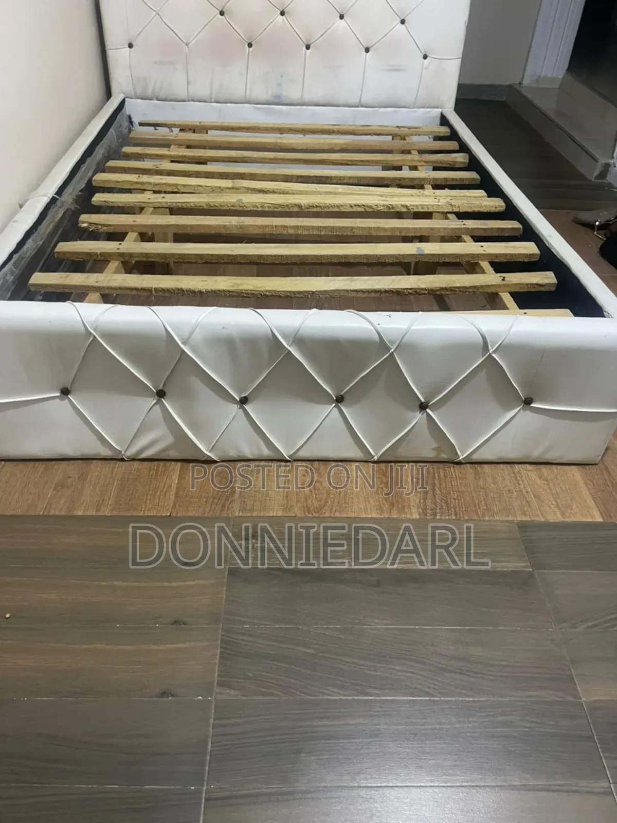 Leather Double Bed Frame