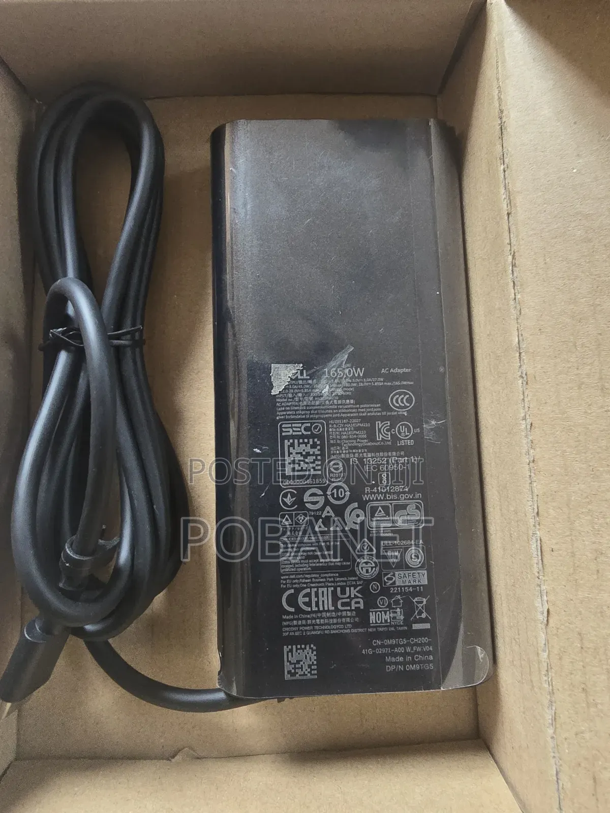 Original Dell Typec 165w