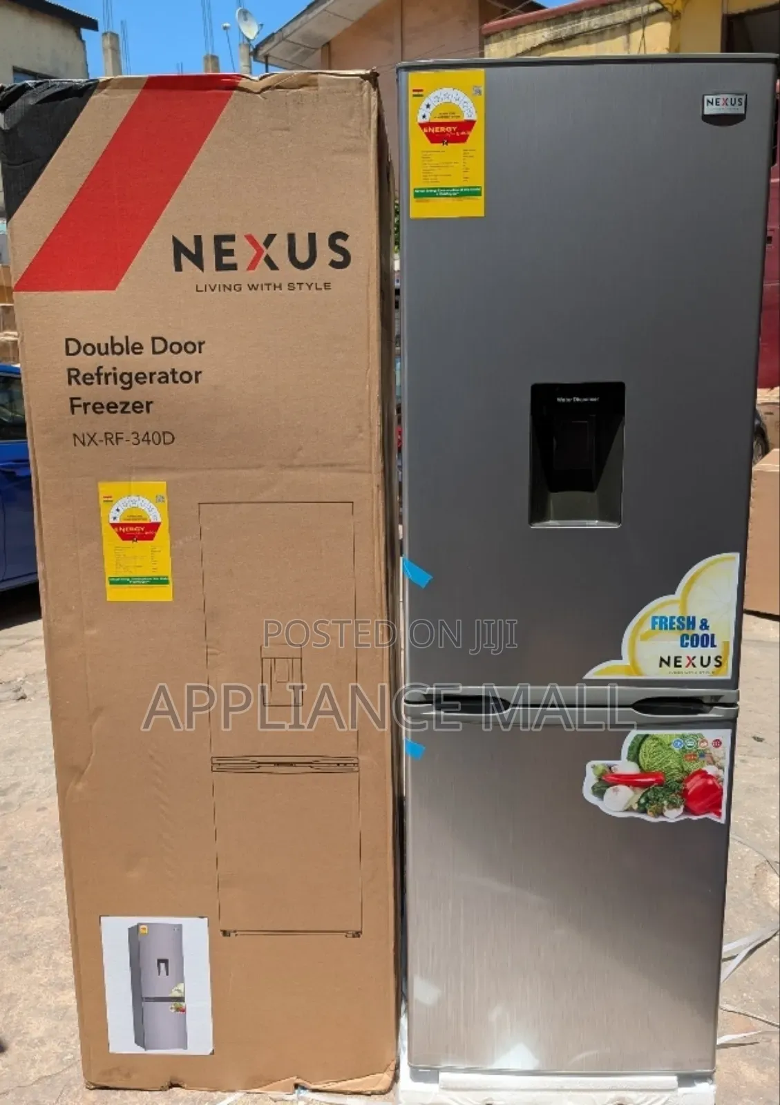 Nexus Fridge Nx-Rf-330d (307l)