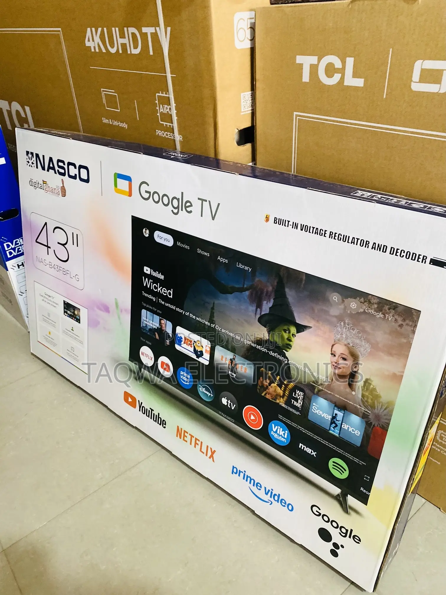 Standard Nasco 43 Inch Smart Google Tv