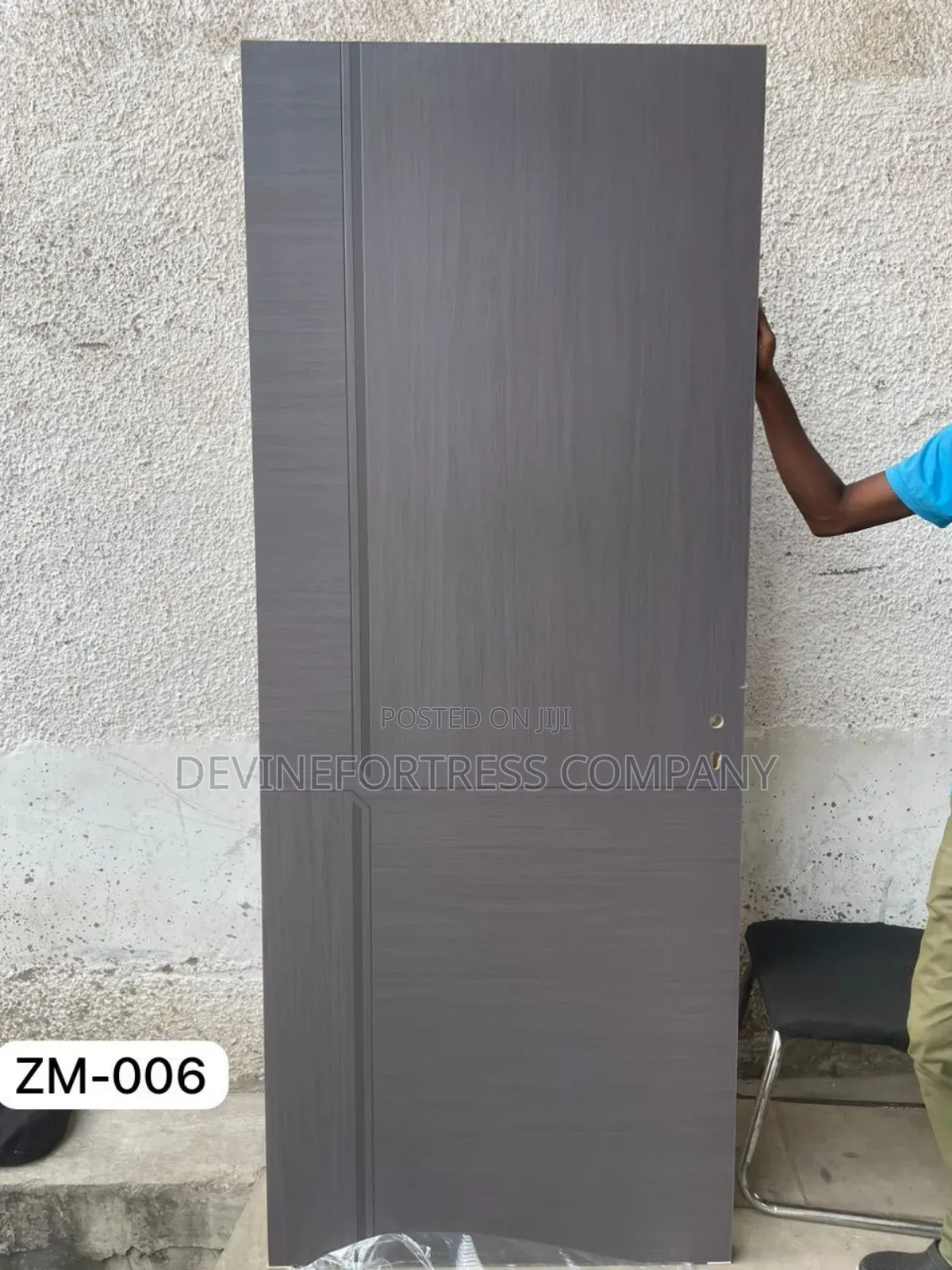 High Executive Paladin Bedroom Door(( Gray ,Black and Brown Colors))