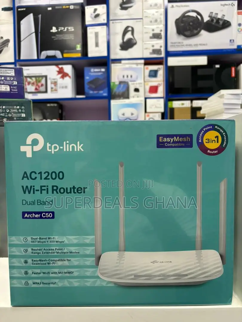 Archer C50 | Ac1200 Wireless Dual Band Router - Tp-link