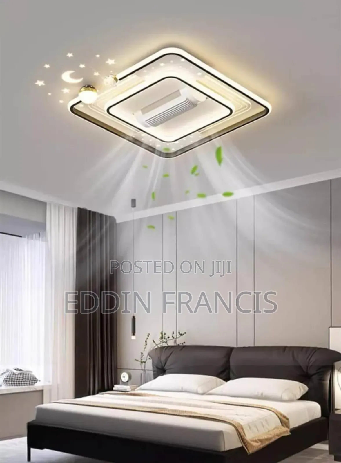 Stylish Hidden Fan Lights With Bluetooth+Voice Control+Remote Control