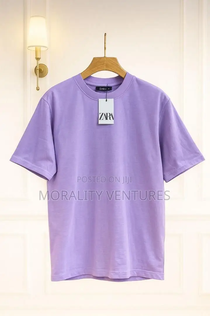 Zara Basic Round Neck T-Shirt