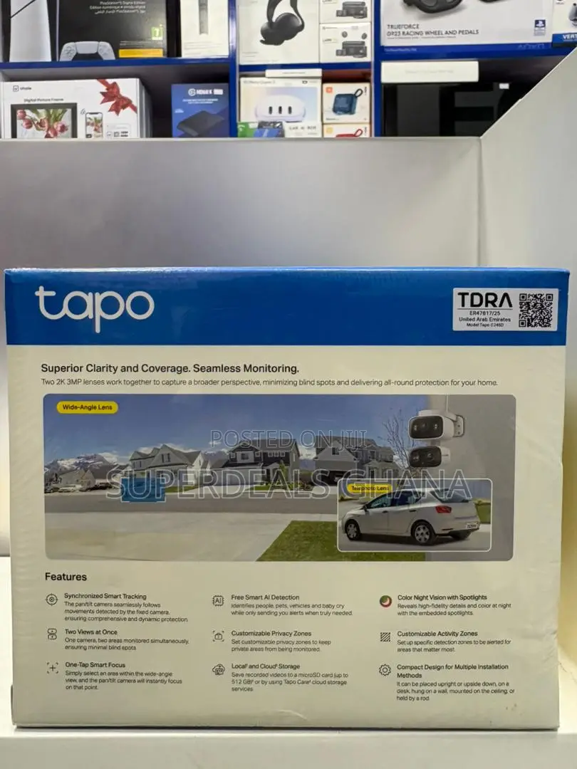 Tapo C246d Indoor/Outdoor Dual Lens Security Camera