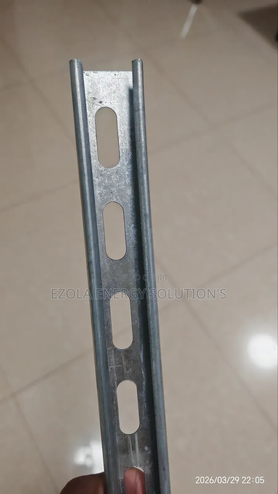 Solar Panel Rails U Type Rails 41mm*21mm*3000mm