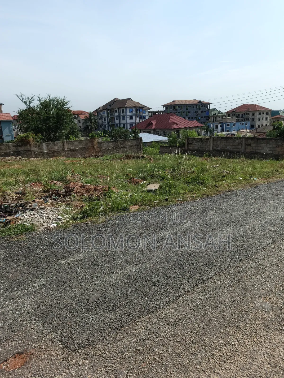 Land for Sale at Asokor Mampong Near Royal Baron Hotel