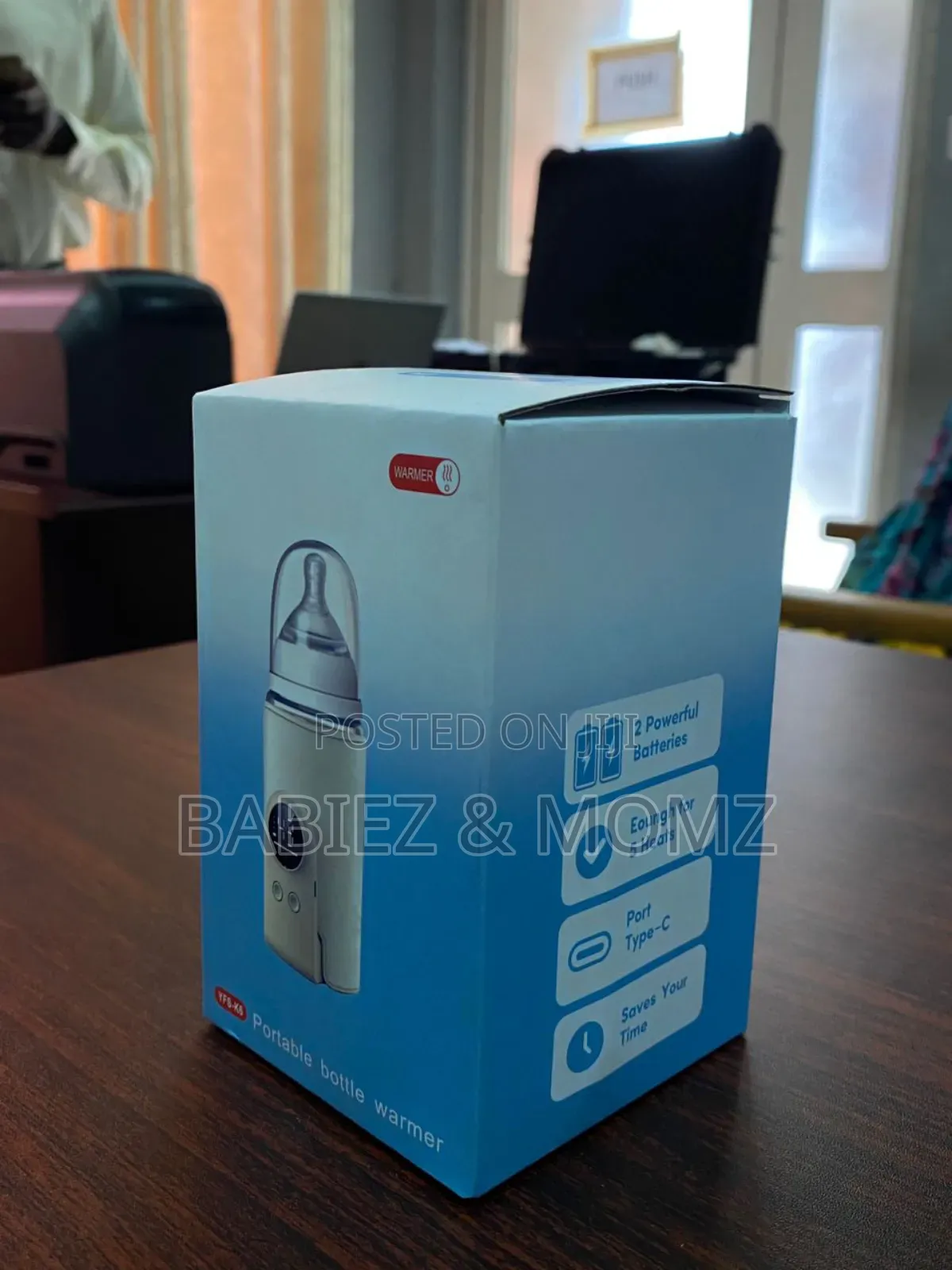 Rechargeable Baby Bottle Warmer – Portable Milk Heater