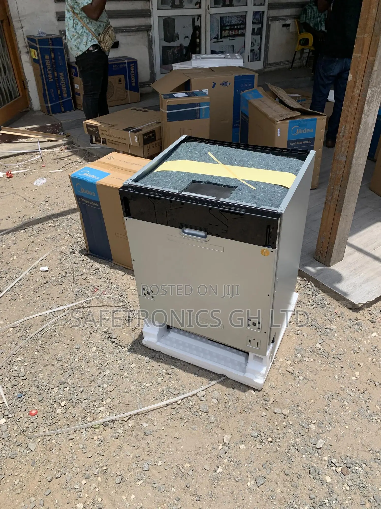 Just Purchase 12 Plate Midea Electric Grey 2026 Dishwasher