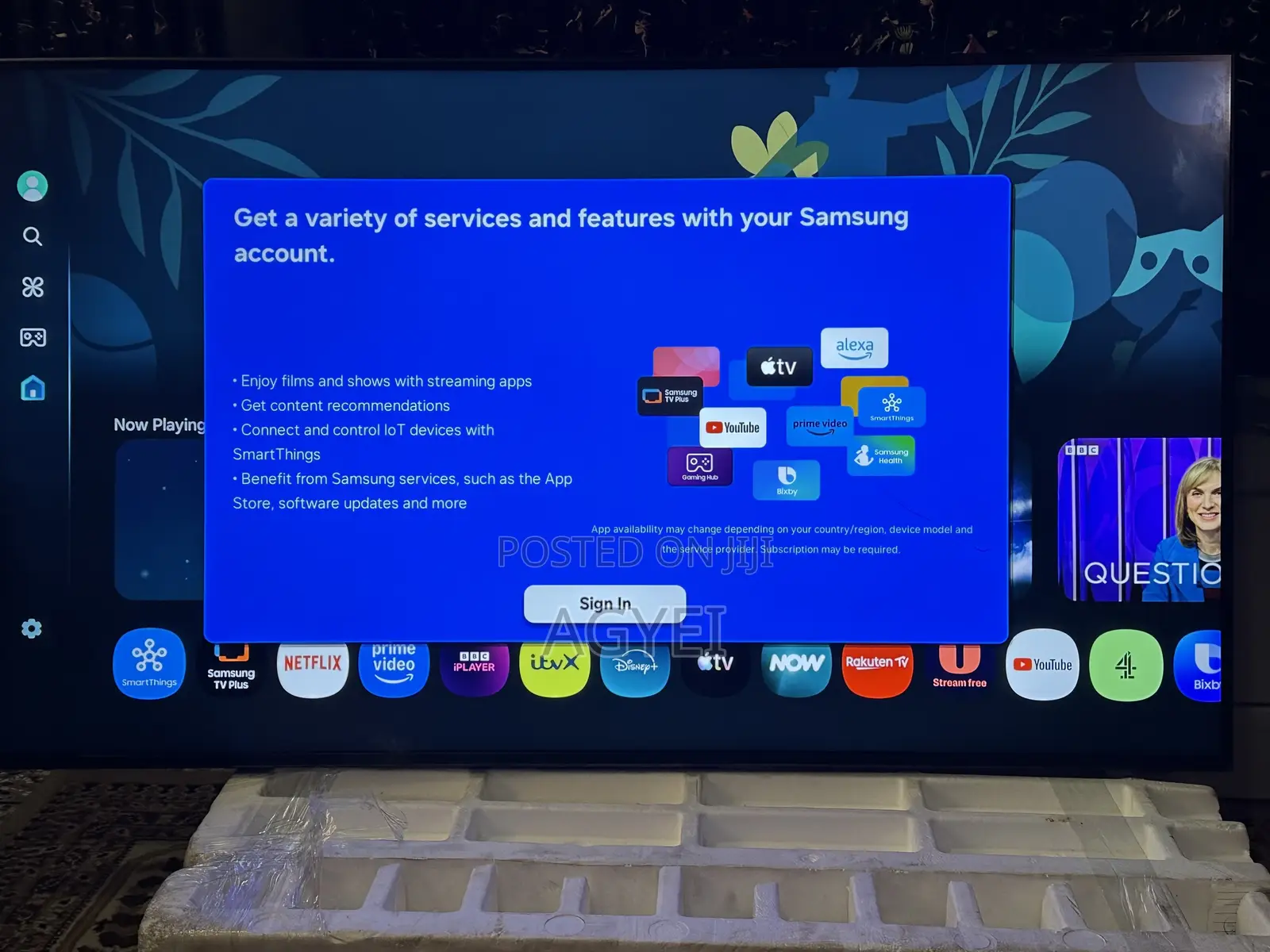 Samsung TV 50 Inches Qled Smart New Arrivals