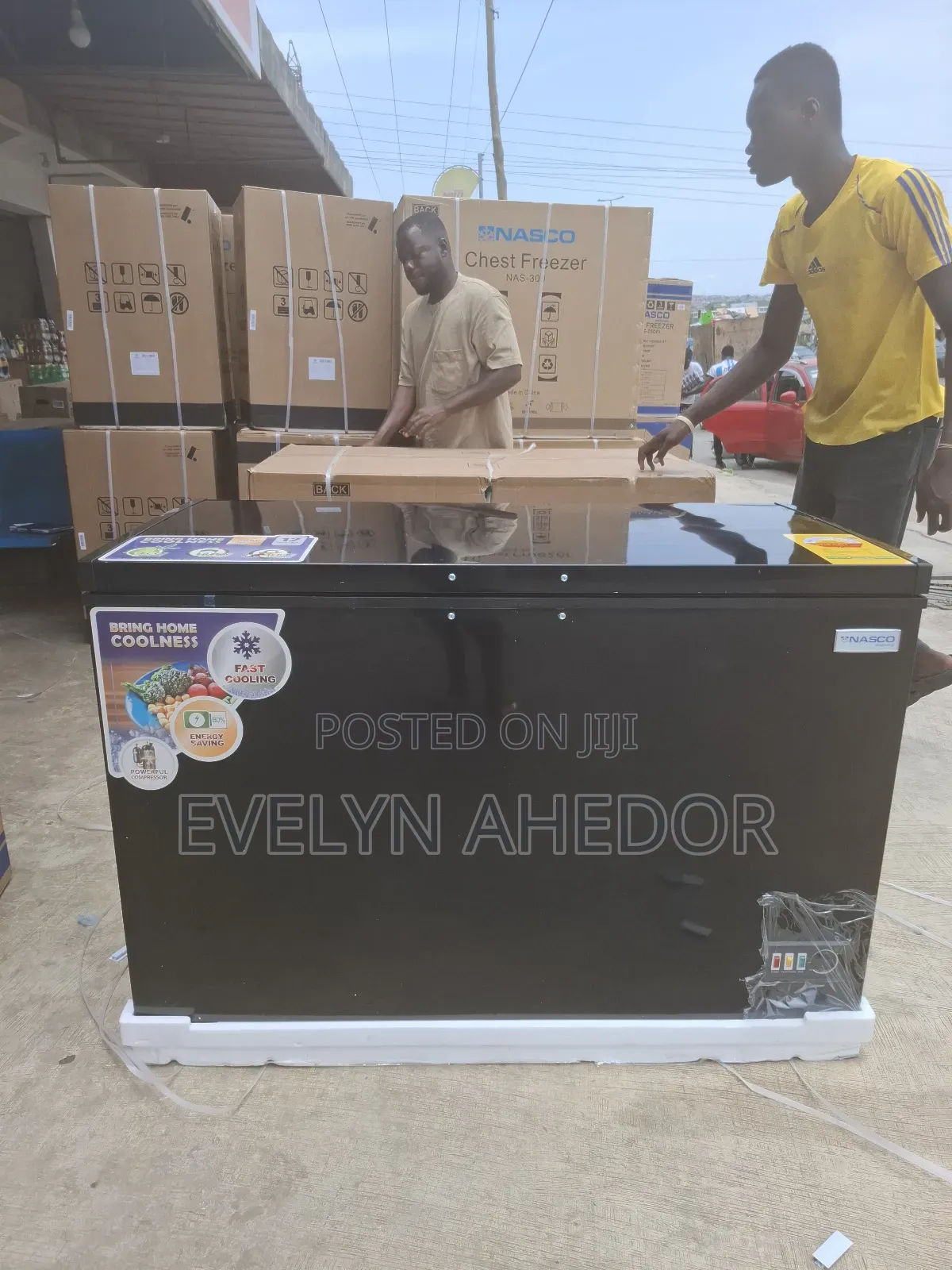 Quality Nasco Chest Freezer 400litres Single Door Available for Sale