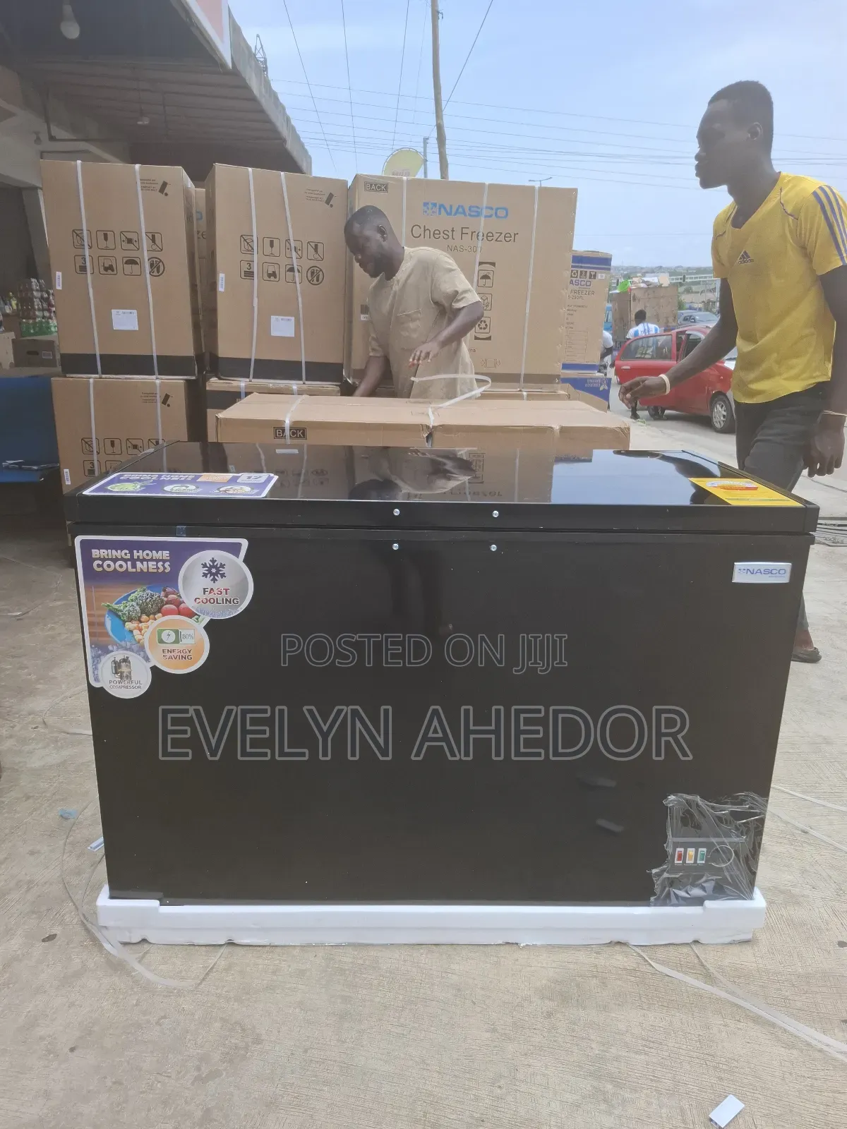 Quality Nasco Chest Freezer 400litres Single Door Available for Sale