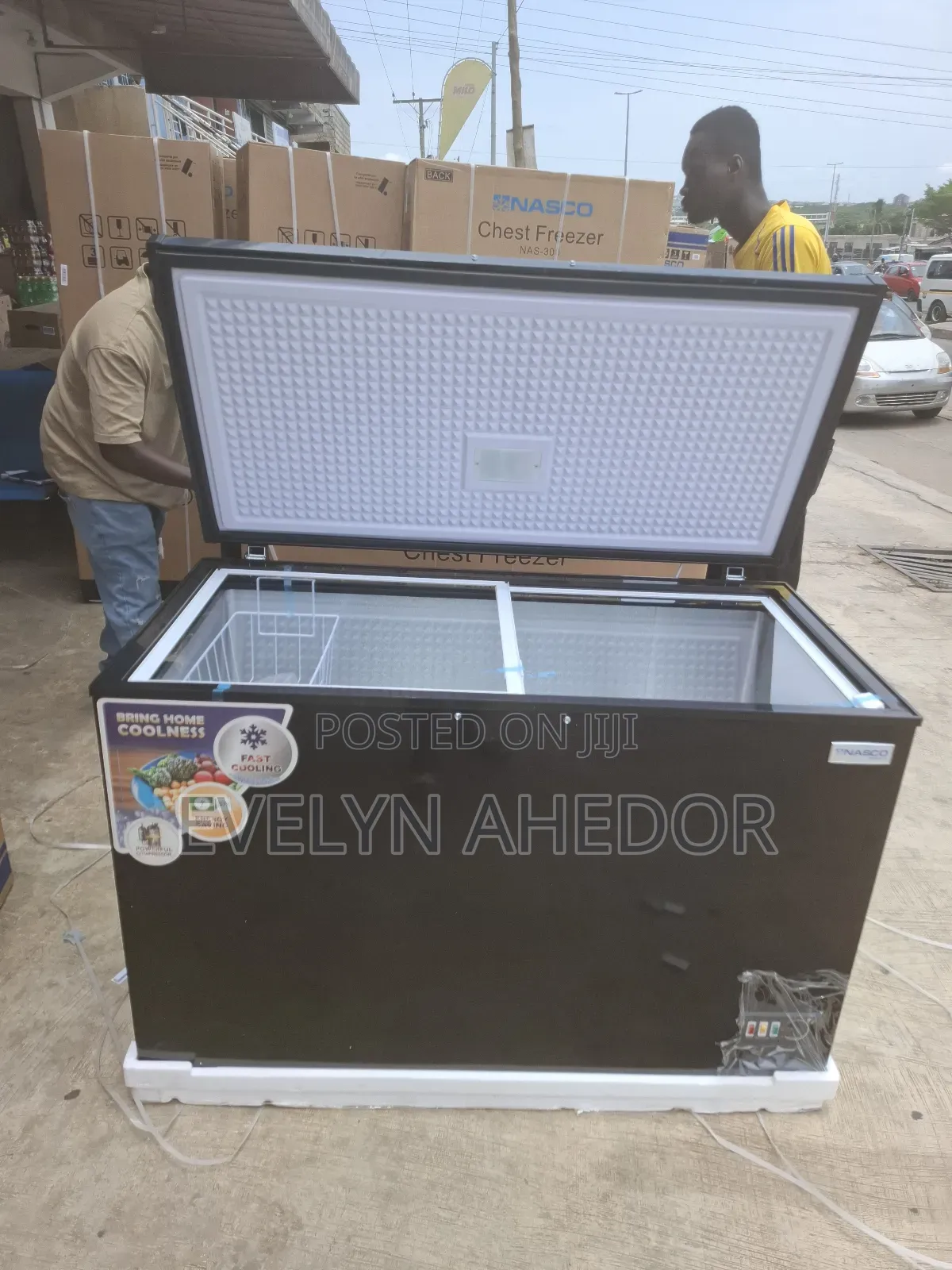 Quality Nasco Chest Freezer 400litres Single Door Available for Sale