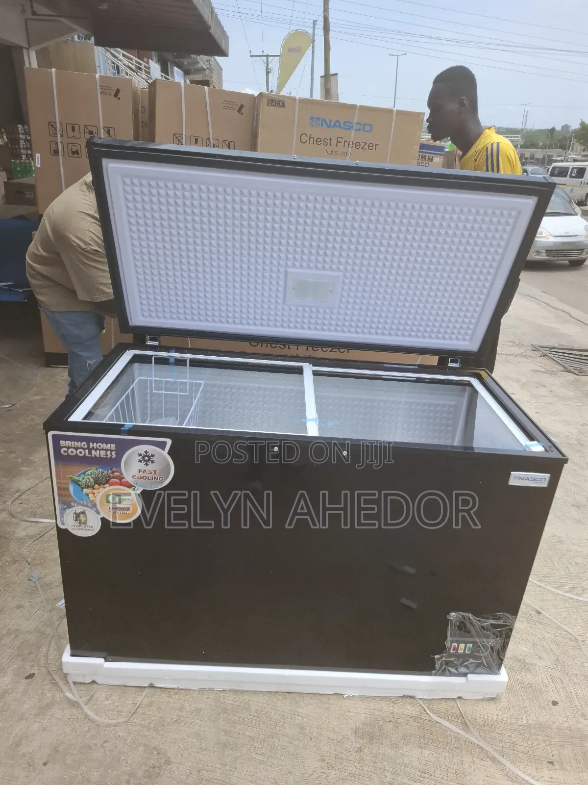 Quality Nasco Chest Freezer 400litres Single Door Available for Sale
