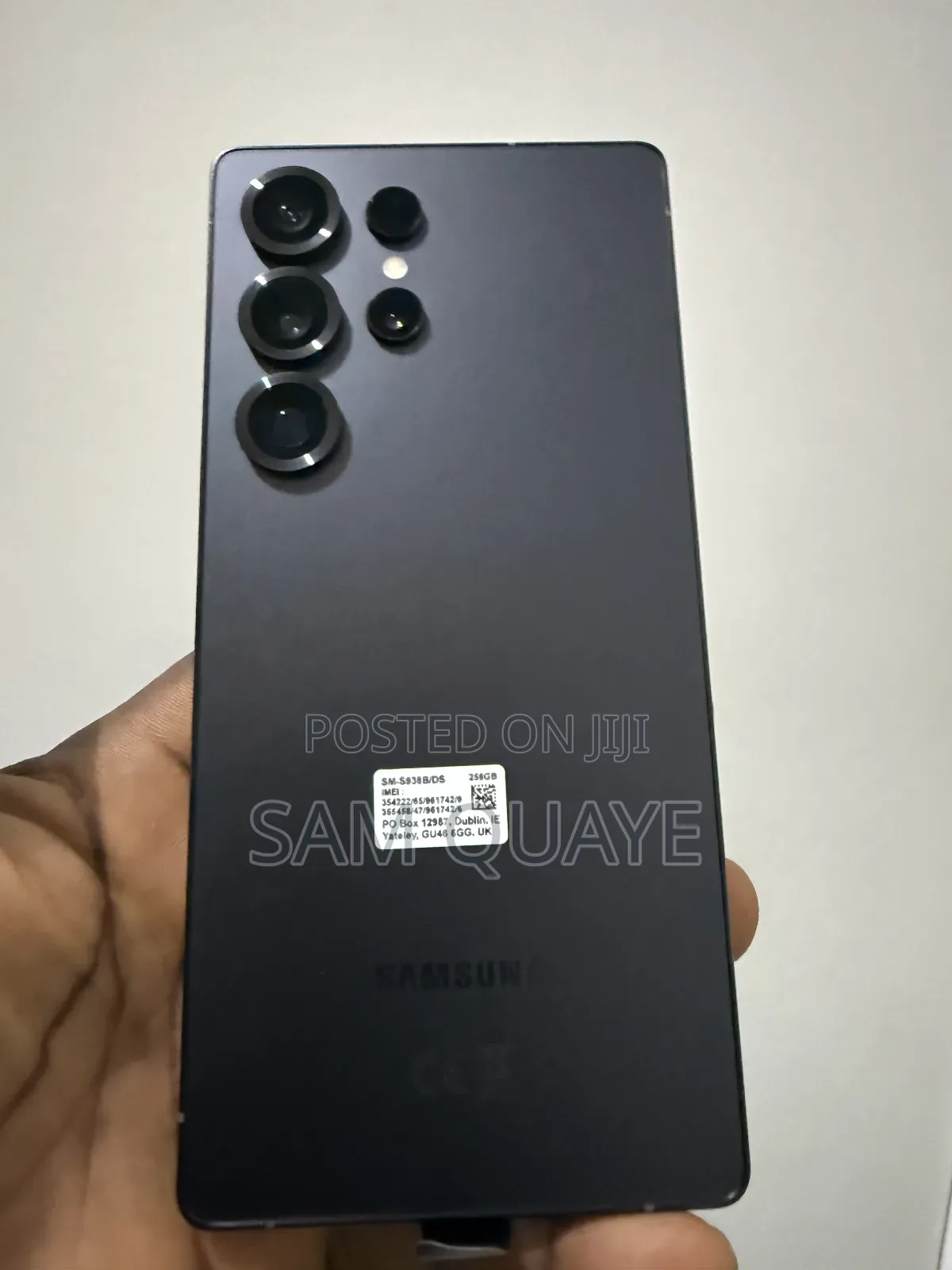 New Samsung Galaxy S25 Ultra 256 GB Black