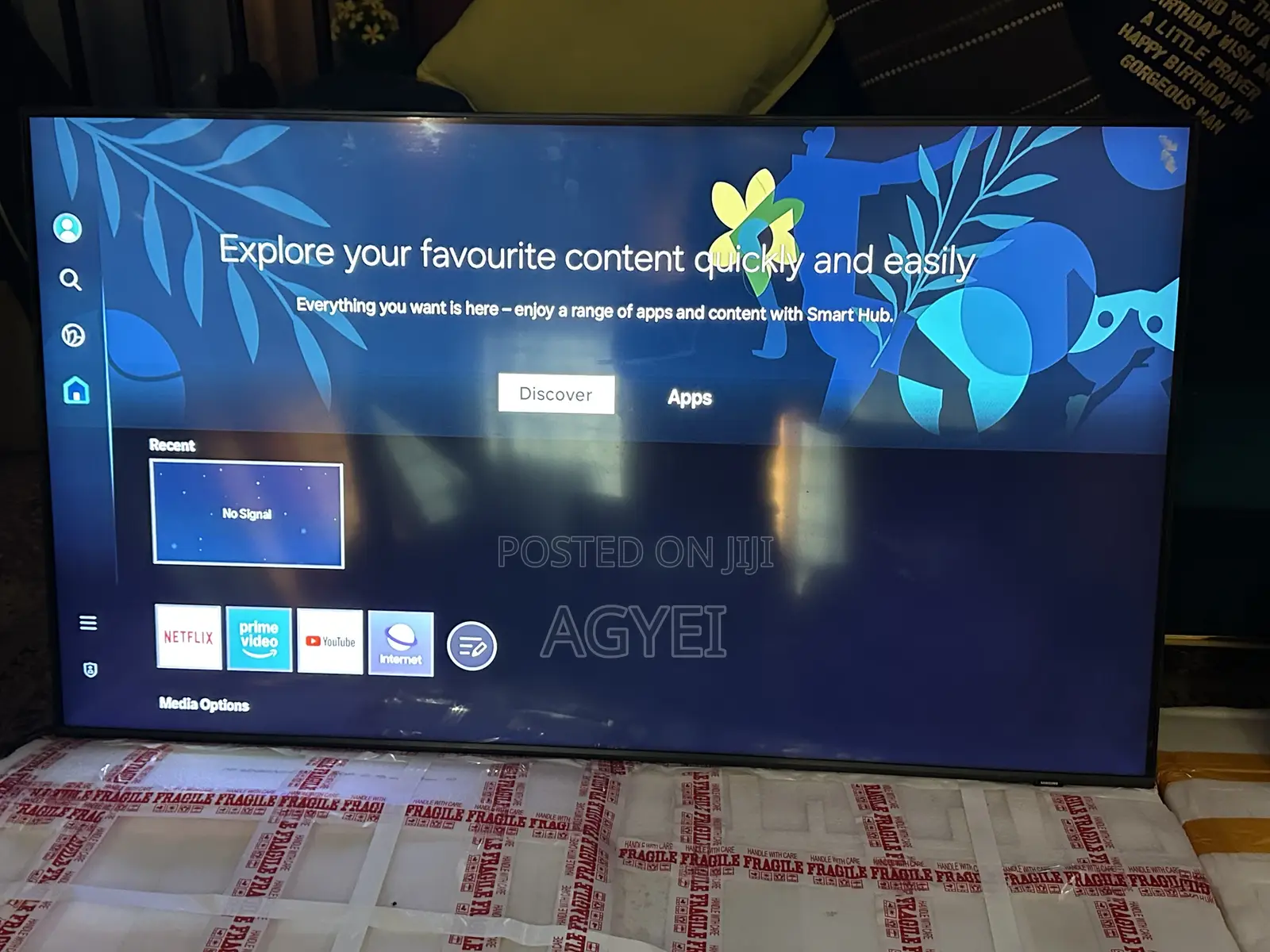 Samsung 50 Inches Qled New Arrived Smart