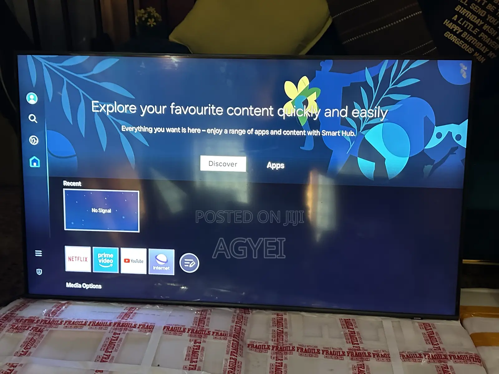 Samsung 50 Inches Qled New Arrived Smart