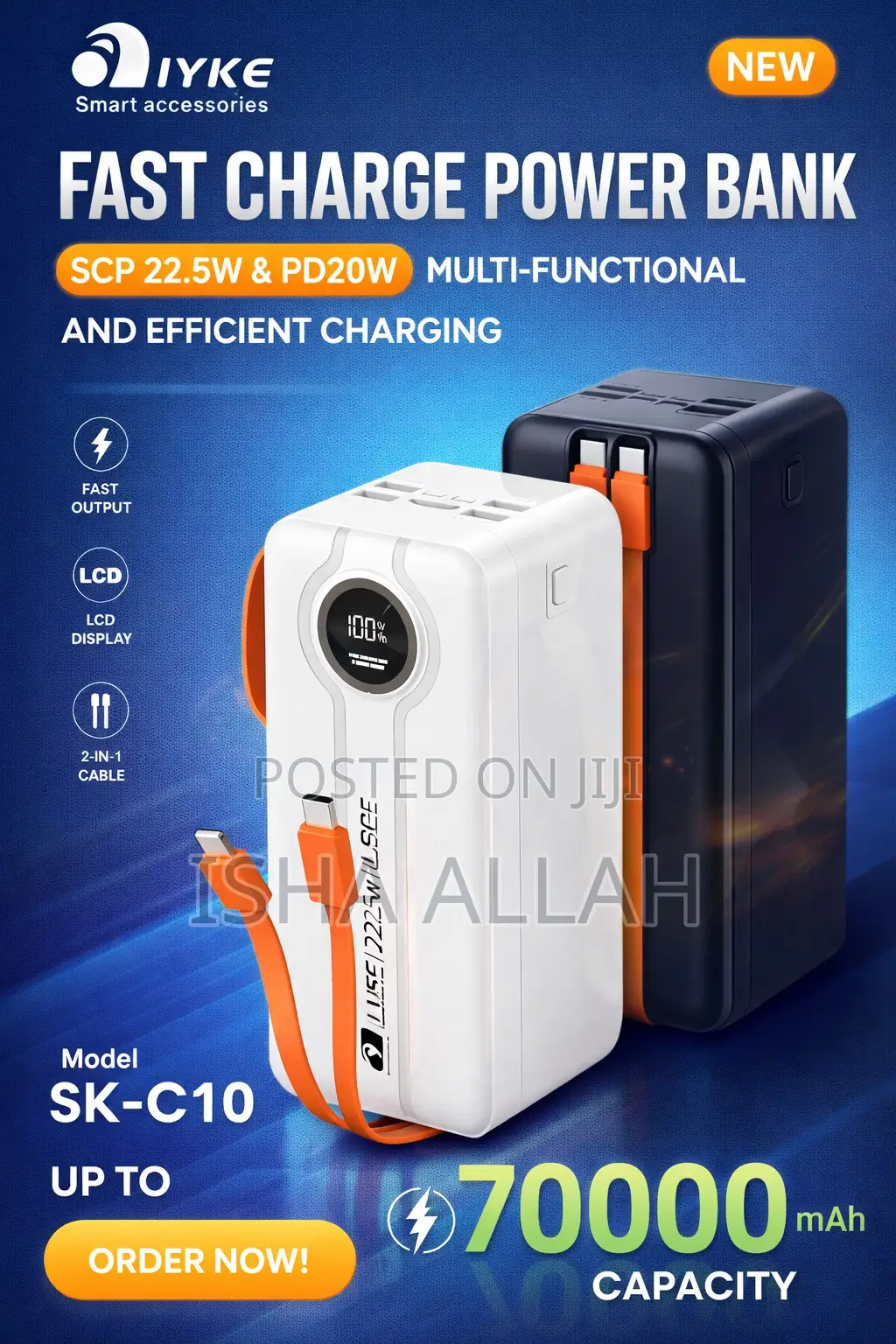 Powermax 60000mah Fast Charge Power Bank Ultra-Speed Charging Anywhere