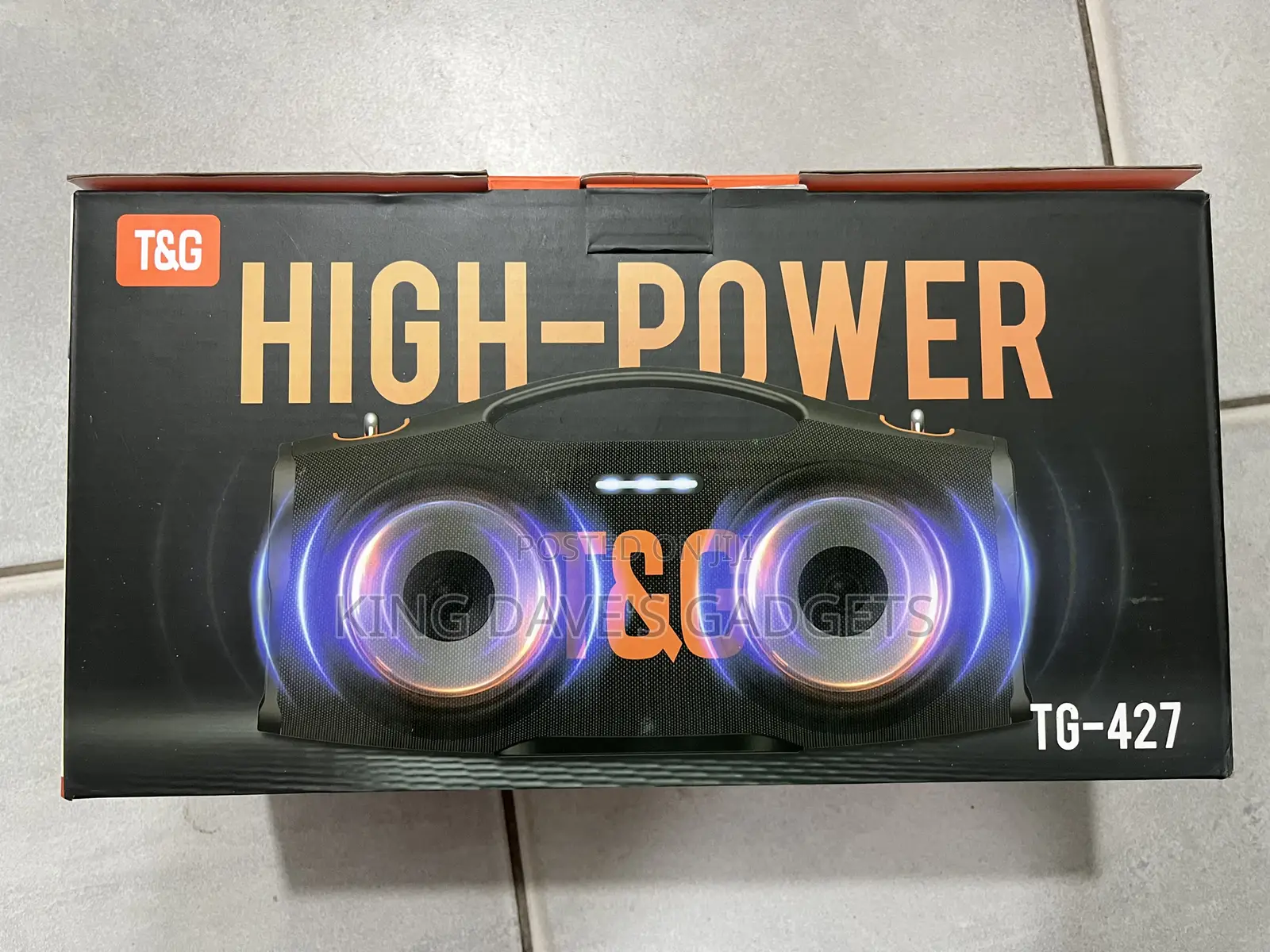 T G Tg-427 Portable Wireless Bluetooth Speaker