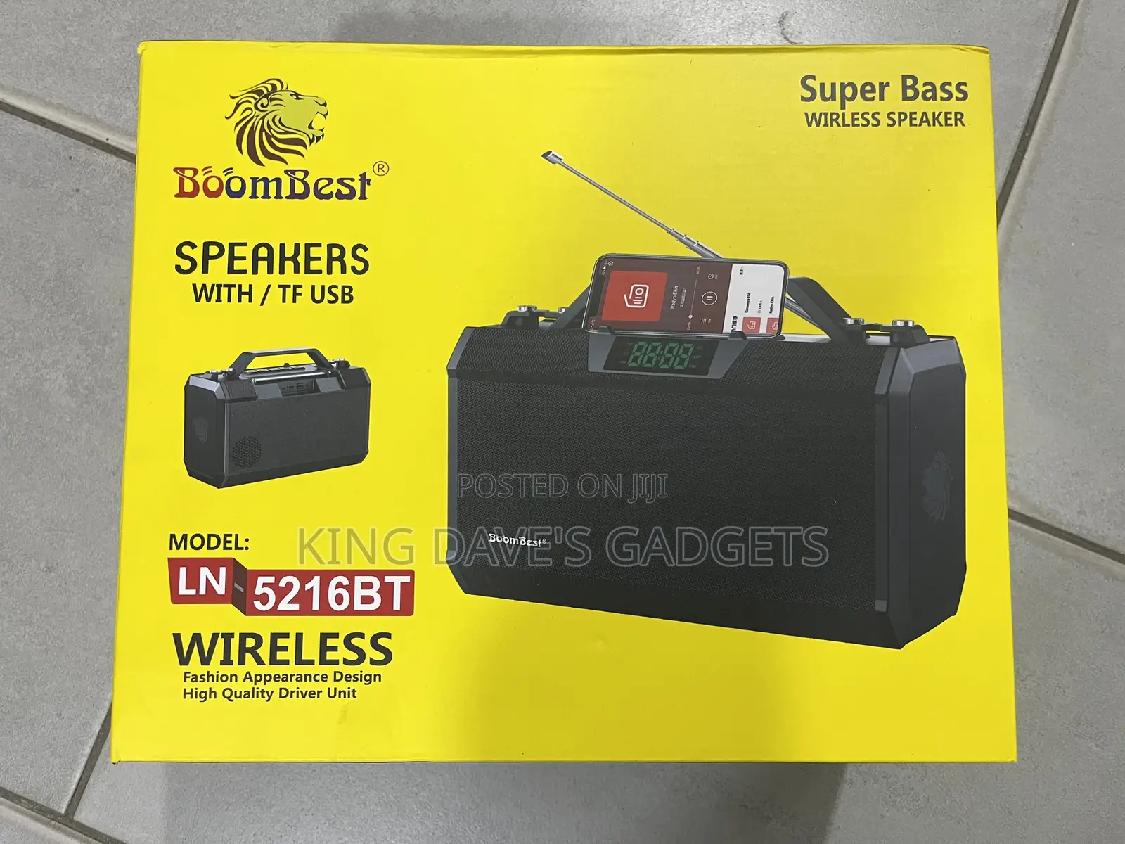 Boombest Ln-5216bt Wireless Speaker