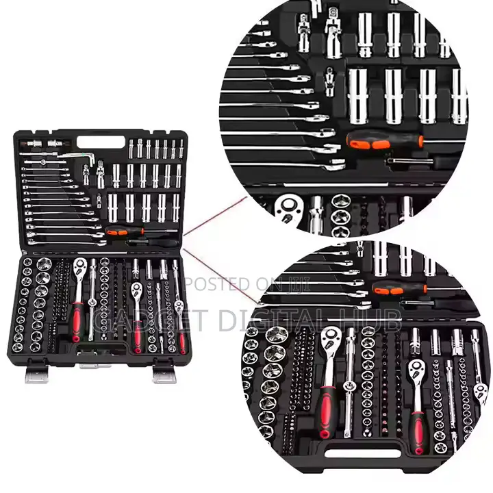216pcs Automotive Hand Tools Socket Ratchet Wrench Set