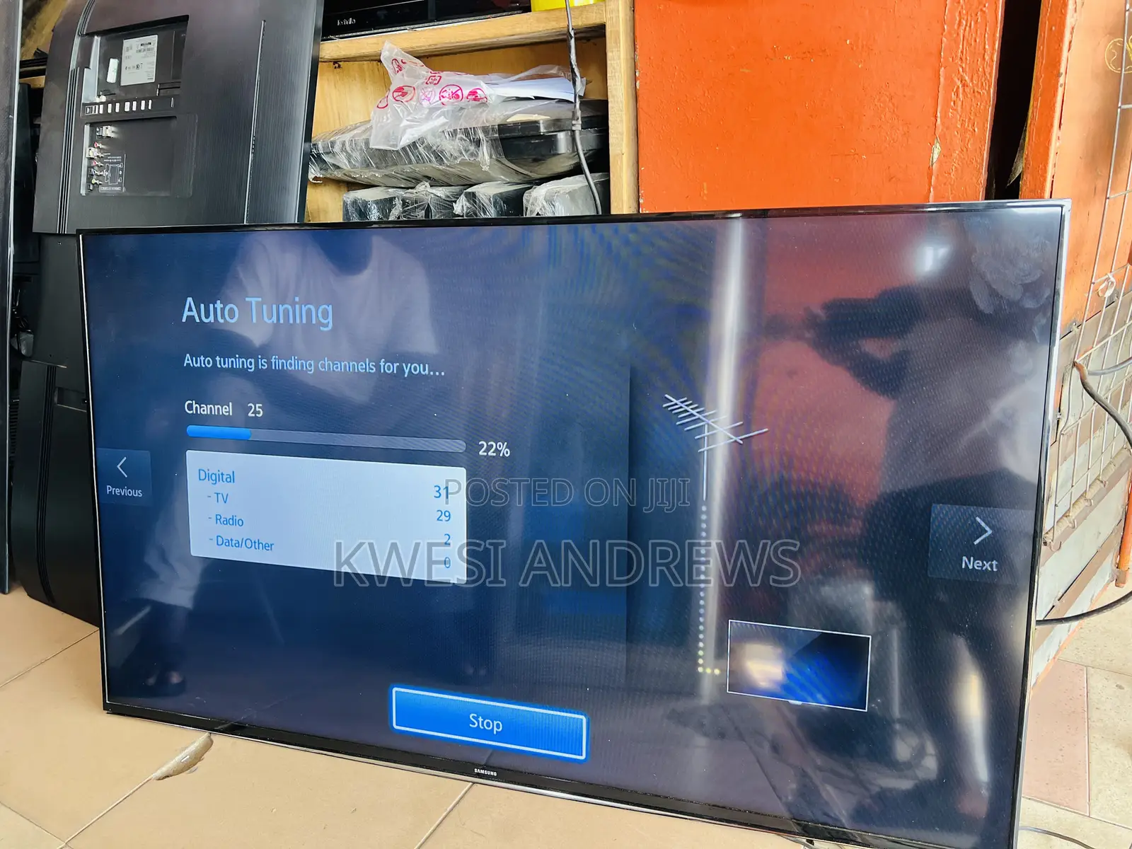 Samsung 55’Inches Tv Satellite