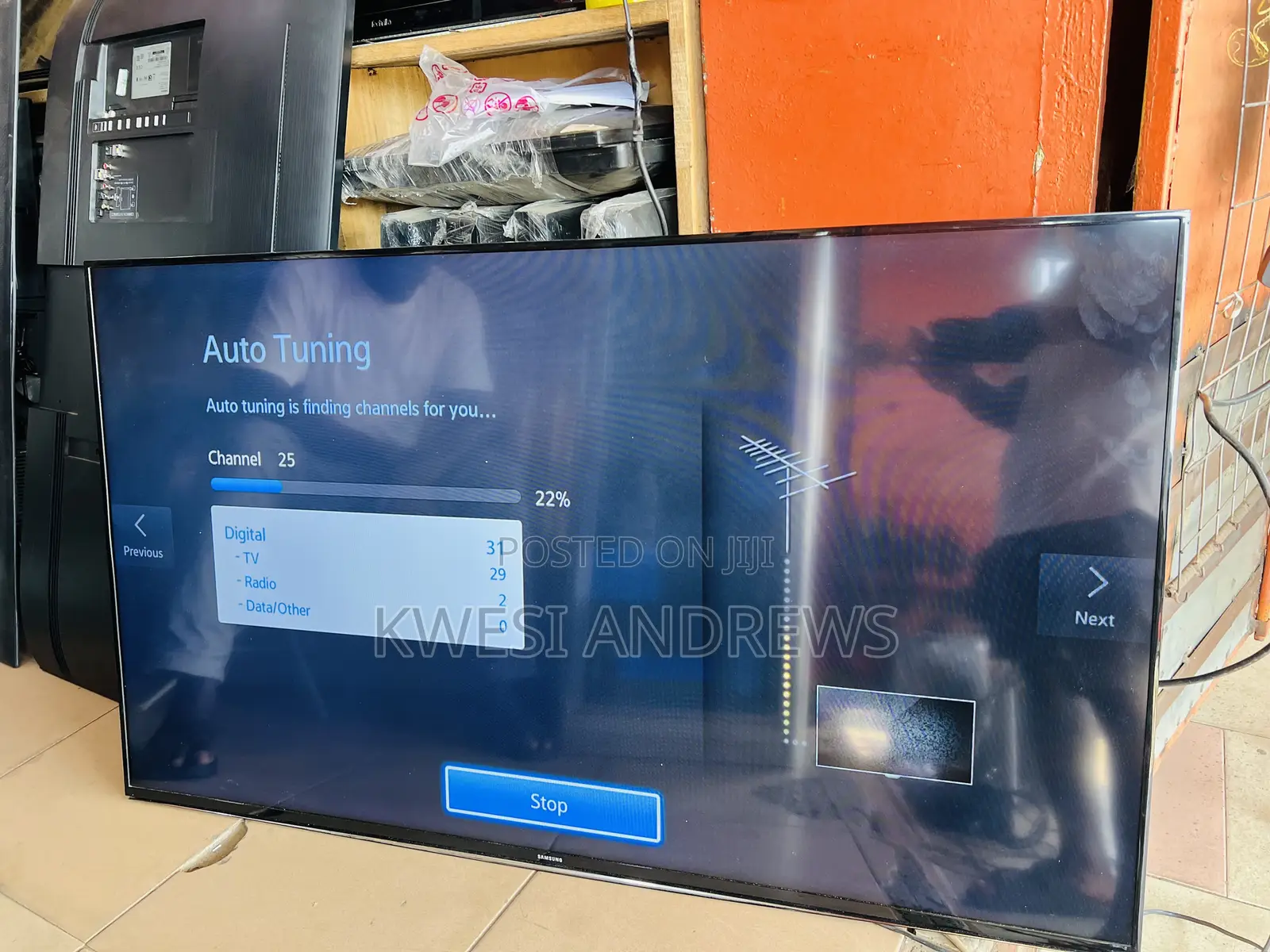 Samsung 55’Inches Tv Satellite