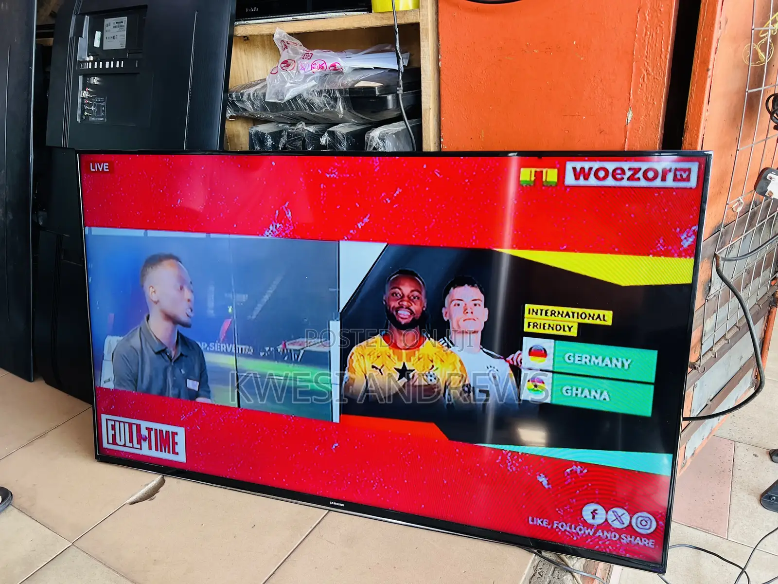 Samsung 55’Inches Tv Satellite