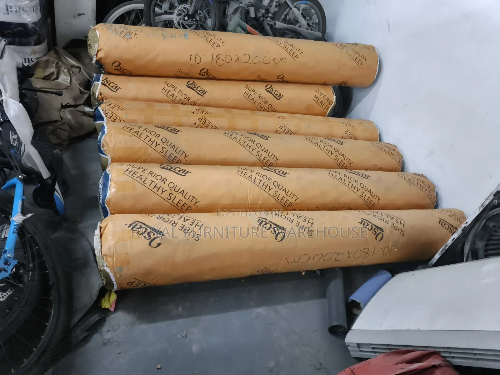 Queen Size 10 Inches Compressed Mattress