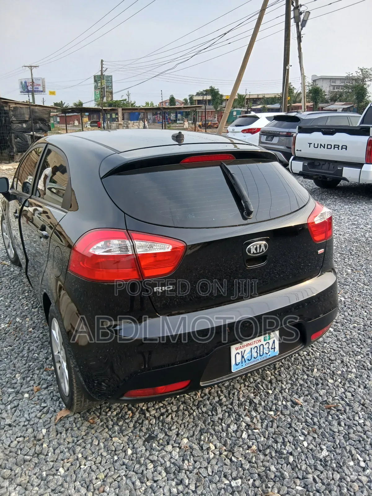 Kia Rio LX 4dr Hatchback (1.6L 4cyl 6A) 2013 Black