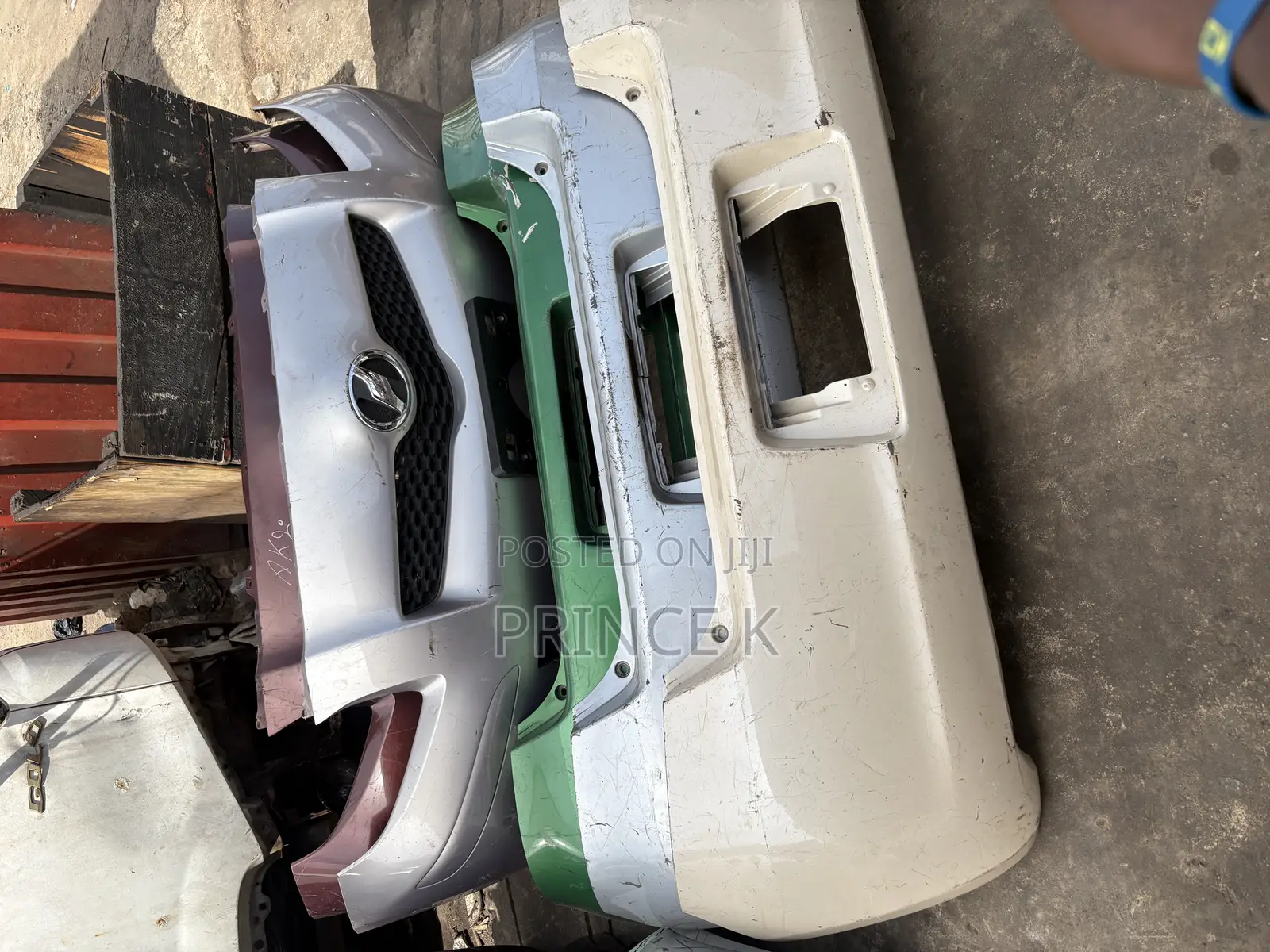 Toyota Vitz Front and Back Bumpers