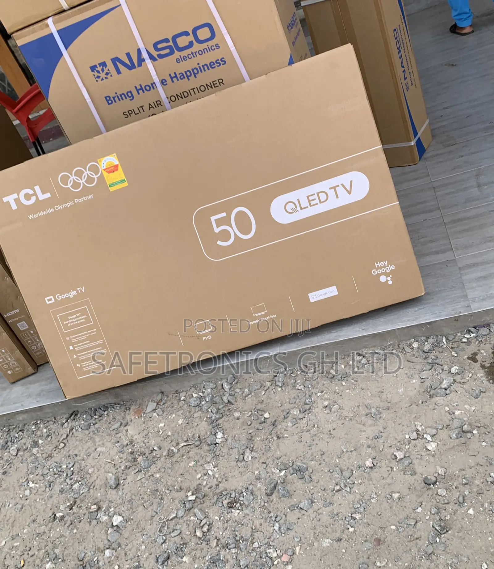Brand New TCL Qed Smart Uhd Frameless Android 50 Inch 50s5k Tv