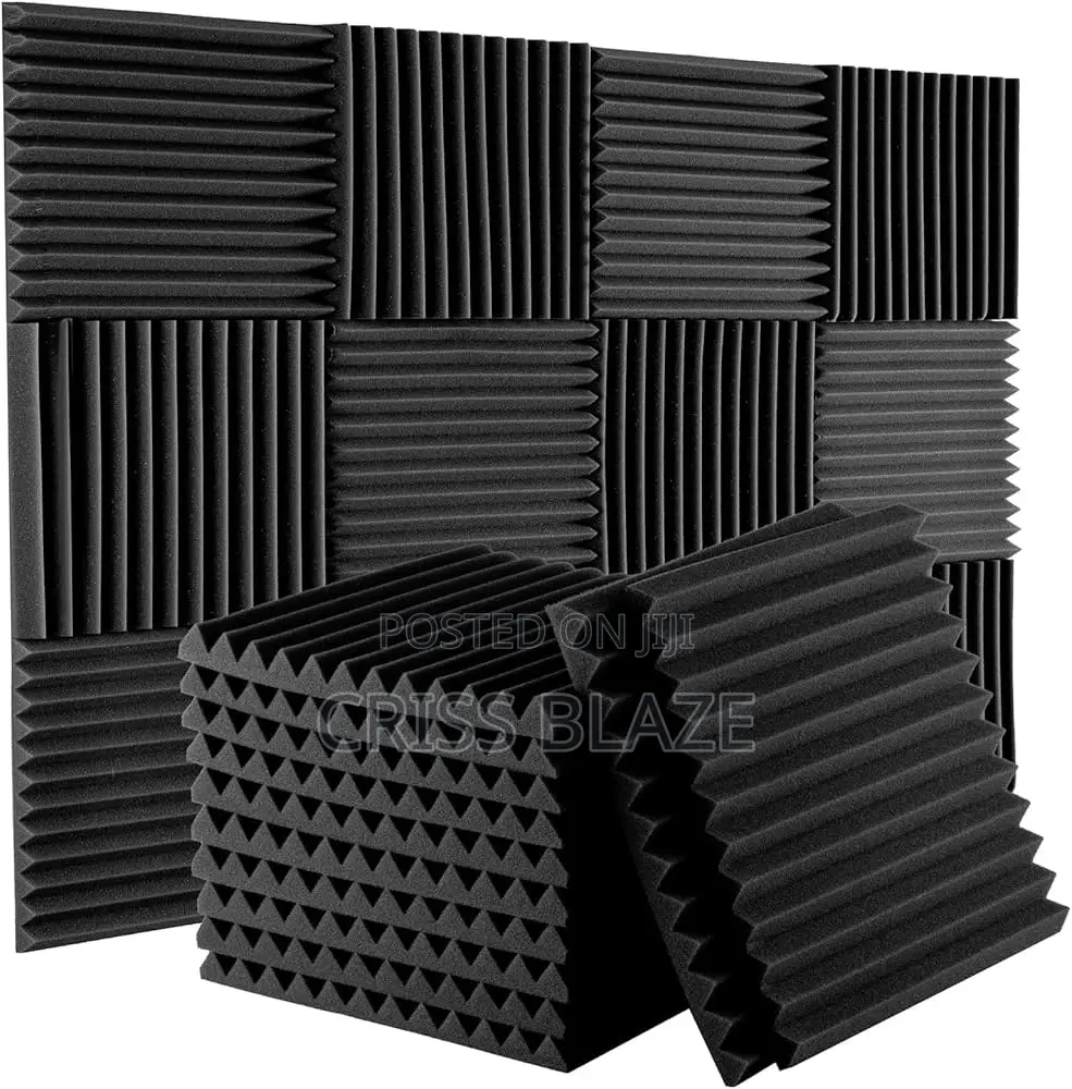 12 Pieces Studio Acoustic Foam Panels